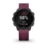 Forerunner 245 Noire - bracelet merlot Garmin