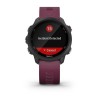 Forerunner 245 Noire - bracelet merlot Garmin