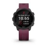 Forerunner 245 Noire - bracelet merlot Garmin
