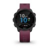 Forerunner 245 Noire - bracelet merlot Garmin