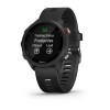 Forerunner 245 Music Noire - bracelet noir Garmin