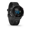 Forerunner 245 Music Noire - bracelet noir Garmin