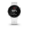 Forerunner 245 Music Blanche - bracelet blanc Garmin