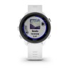 Forerunner 245 Music Blanche - bracelet blanc Garmin