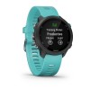 Forerunner 245 Music Noire - bracelet vert Garmin