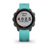 Forerunner 245 Music Noire - bracelet vert Garmin