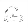 Pièces détachées lampes Petzl - Elastique pour lampes universelles et spécialisées