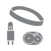 Pièces détachées lampes Petzl - Bague de serrage