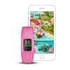 Garmin Vivofit jr 2 lasten aktiviteettirannekoru - Disney Princesses - säädettävä rannekoru