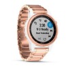 Fenix 5s Plus Sapphire, Rosegold avec bracelet en métal goldtone