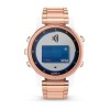 Fenix 5s Plus Sapphire, Rosegold avec bracelet en métal goldtone