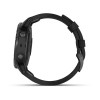 Fenix 5 Plus Sapphire, Black avec bracelet en cuir noir