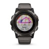 Fenix 5x Plus Sapphire, Gray titane et carbone amorphe avec bracelet en titane et carbone amorphe