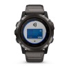 Fenix 5x Plus Sapphire, Gray titane et carbone amorphe avec bracelet en titane et carbone amorphe