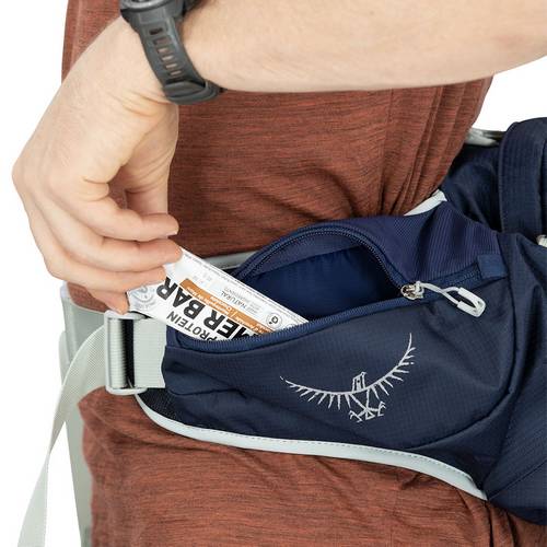 Double poches zipp&eacute;es sur la ceinture abdominale