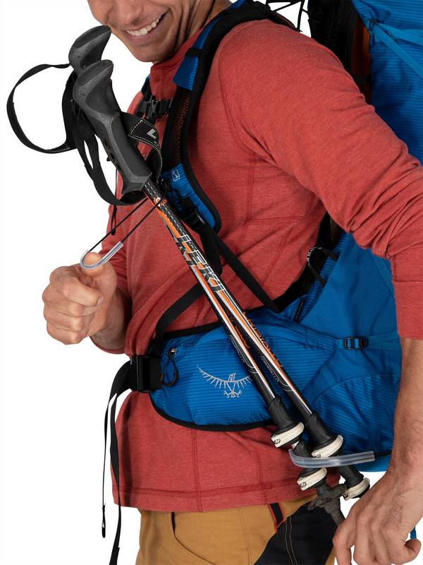 Sac &agrave; dos Exos/Eja Osprey: porte-b&acirc;tons Stow-on-the-Go