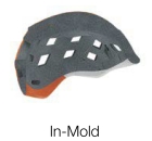 Construction casque Petzl: In-Mold