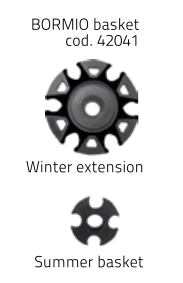 Accessoires des b&acirc;tons Bormio Skitrab